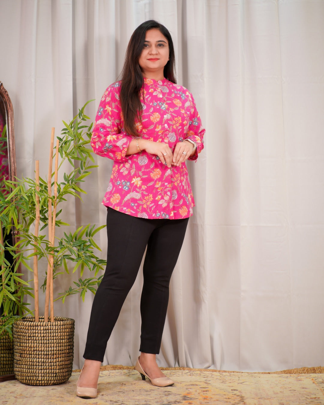 Breathable Cotton Short Top - The Jaipur Studio