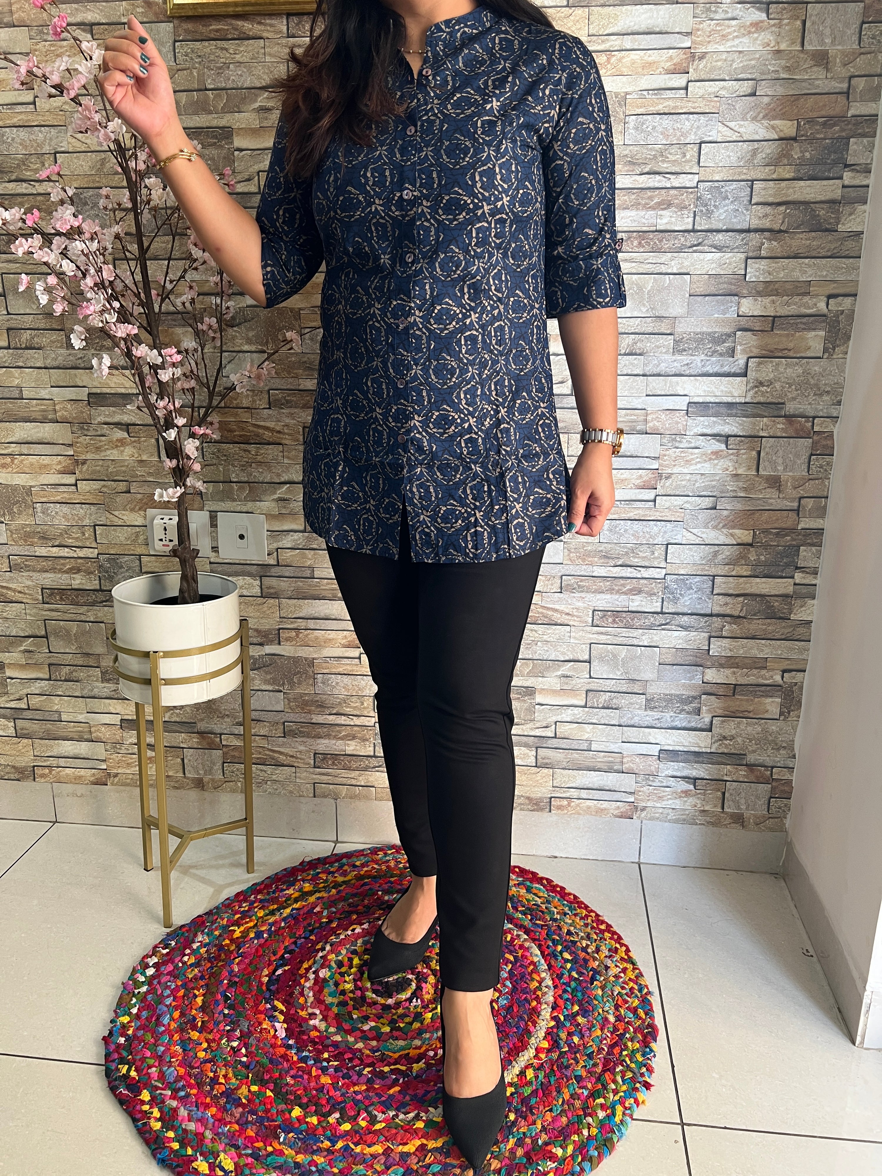 Rayon Casual Short Top - The Jaipur Studio