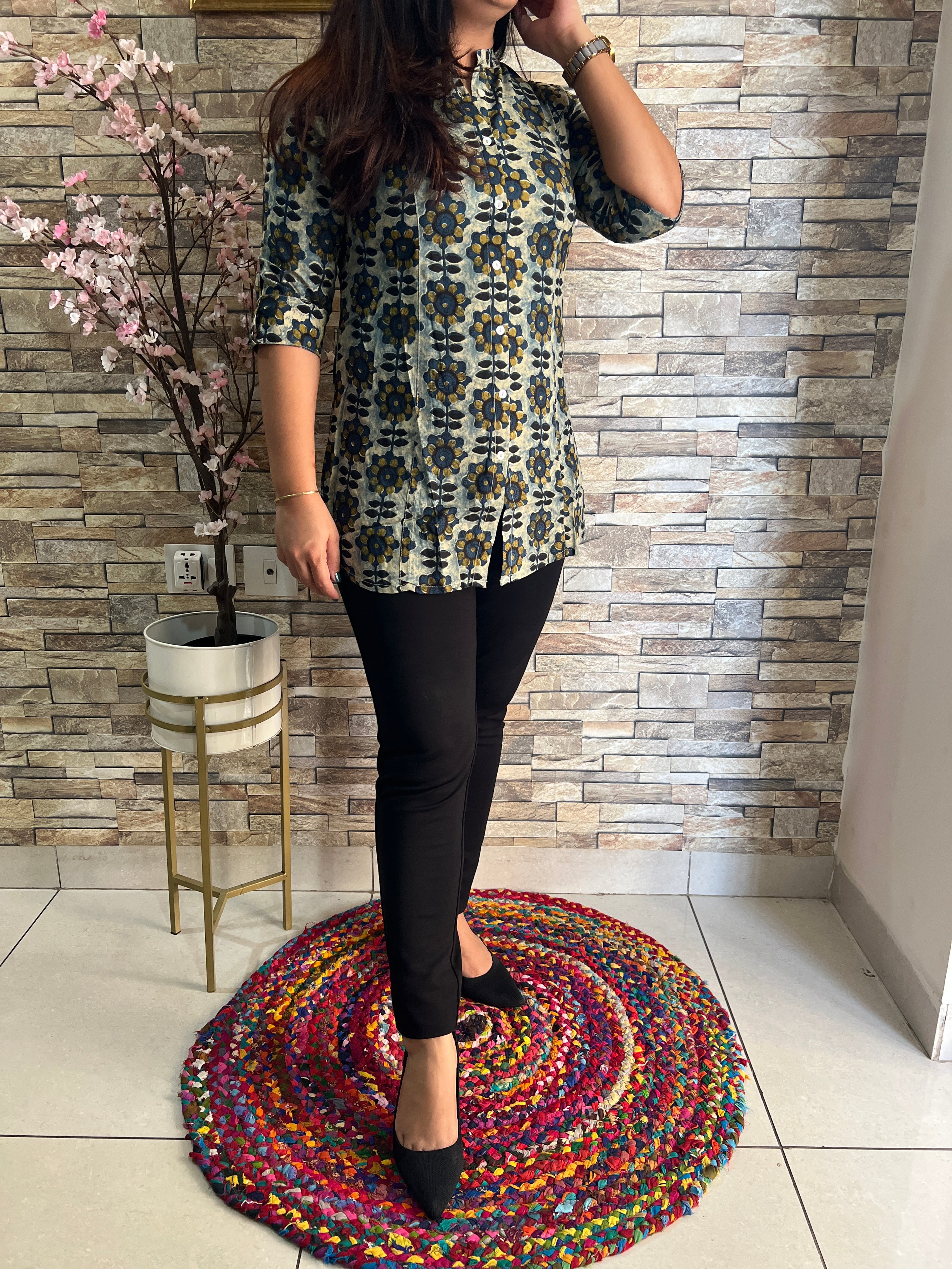 Rayon Casual Short Top - The Jaipur Studio