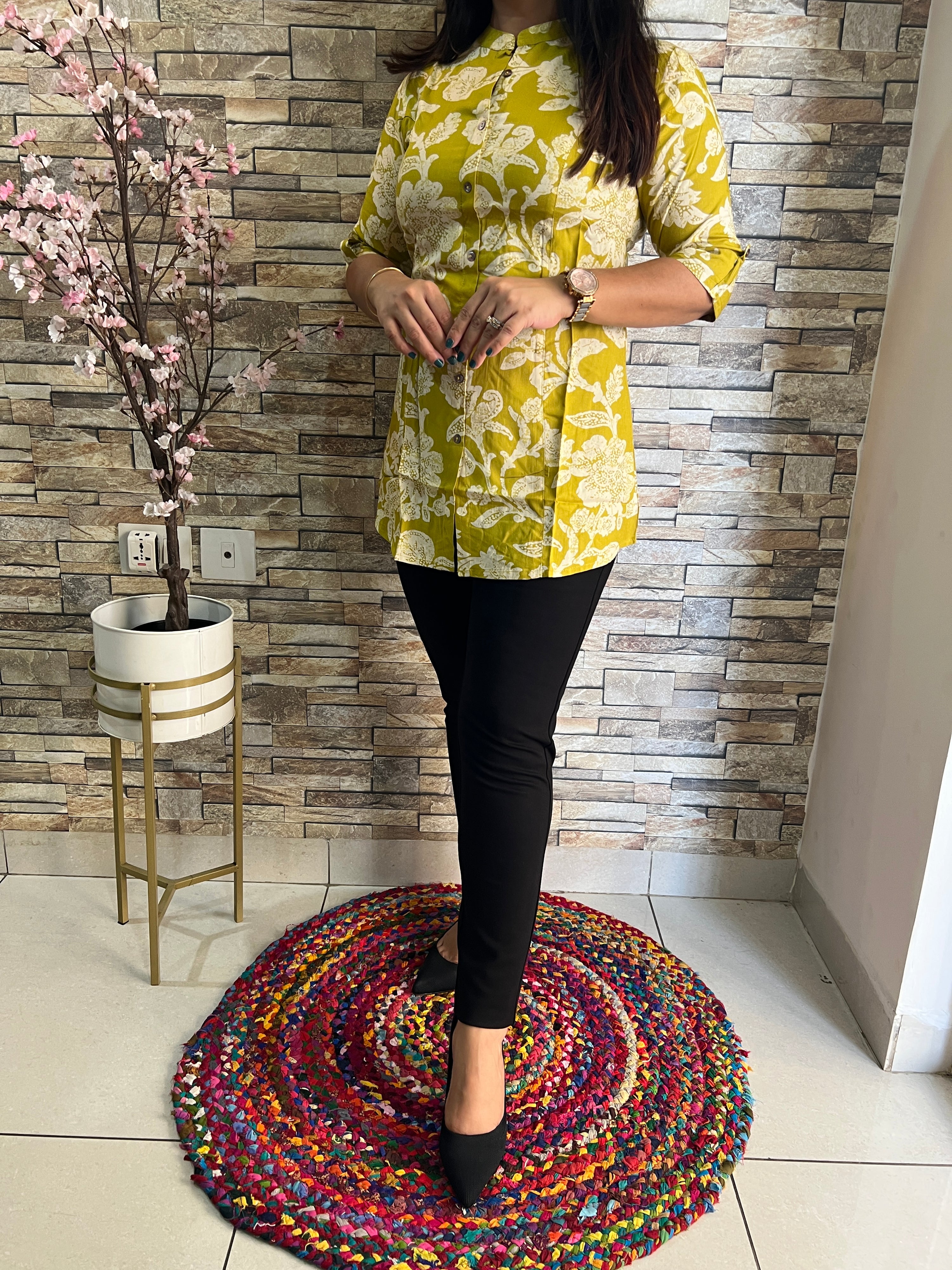 Rayon Casual Short Top - The Jaipur Studio