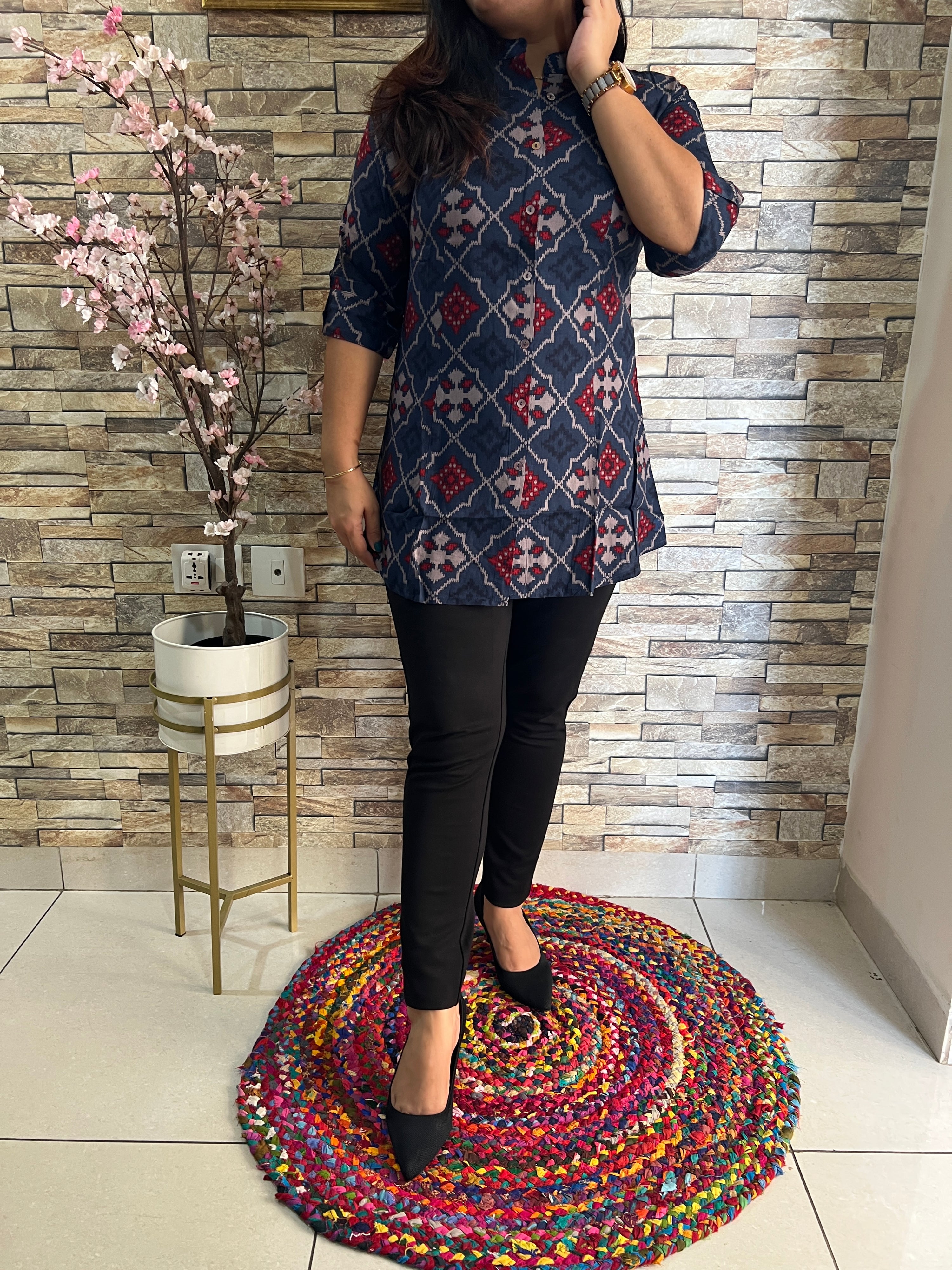 Rayon Casual Short Top - The Jaipur Studio