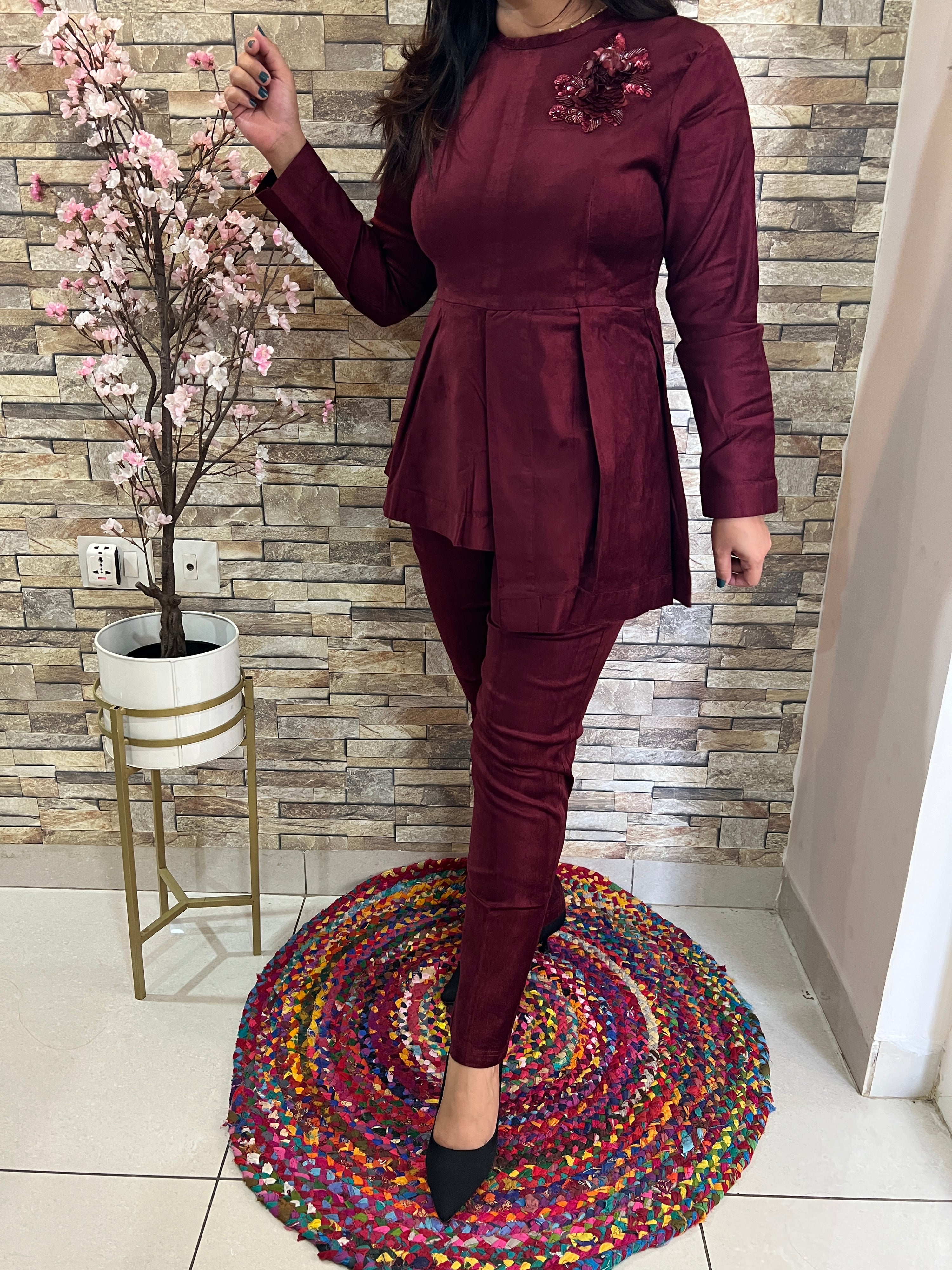 Winter Wear Coord Set - The Jaipur Studio