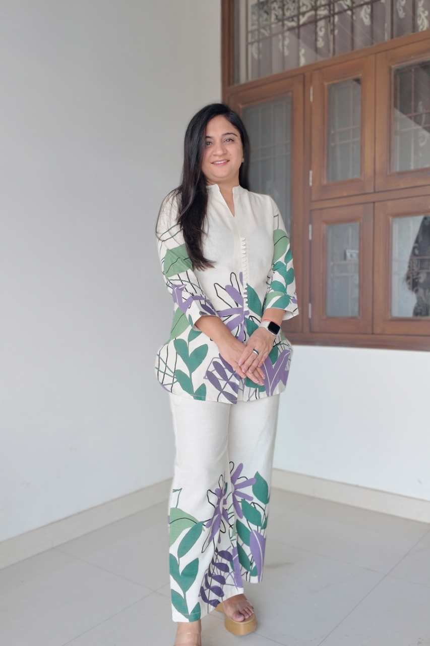 Emmi Summerish Cotton Floral Coord Set - The Jaipur Studio