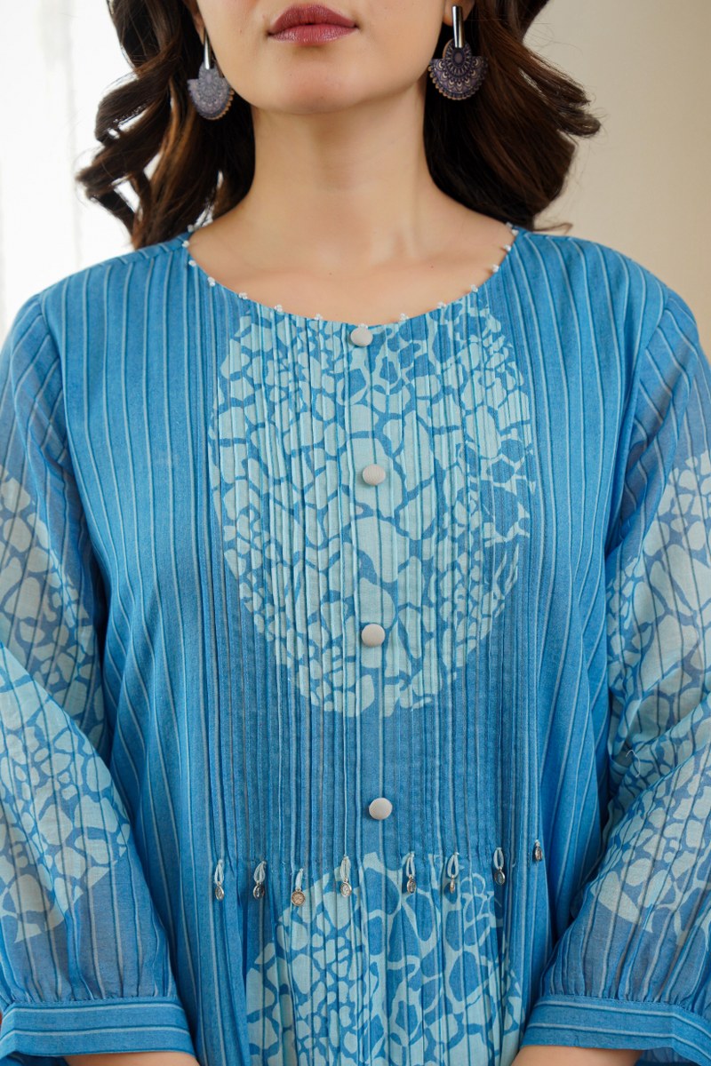Sudipta Mul Cotton A-line Pant S - The Jaipur Studio