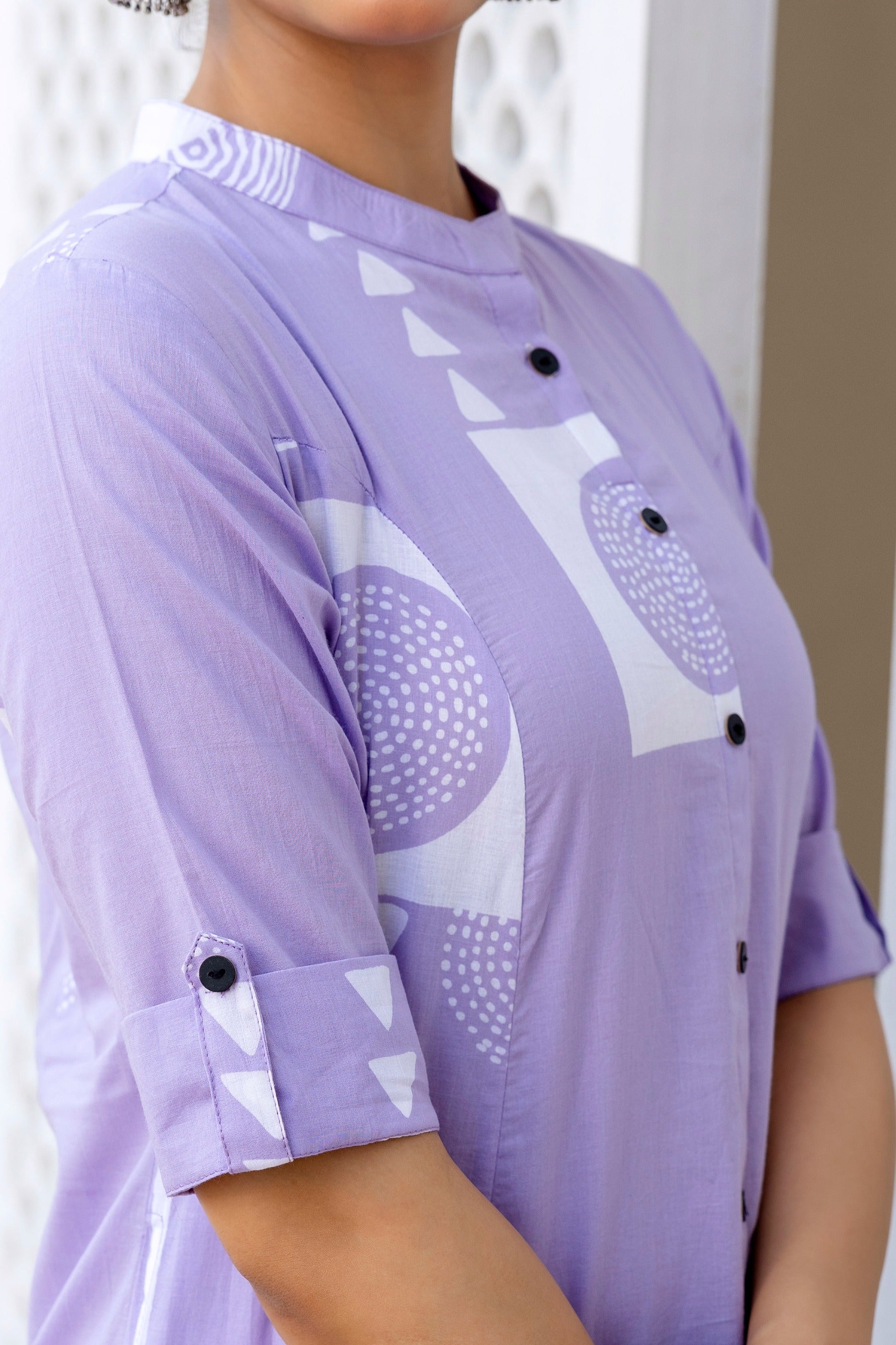 Tanu Cotton A-line Coord Set - The Jaipur Studio