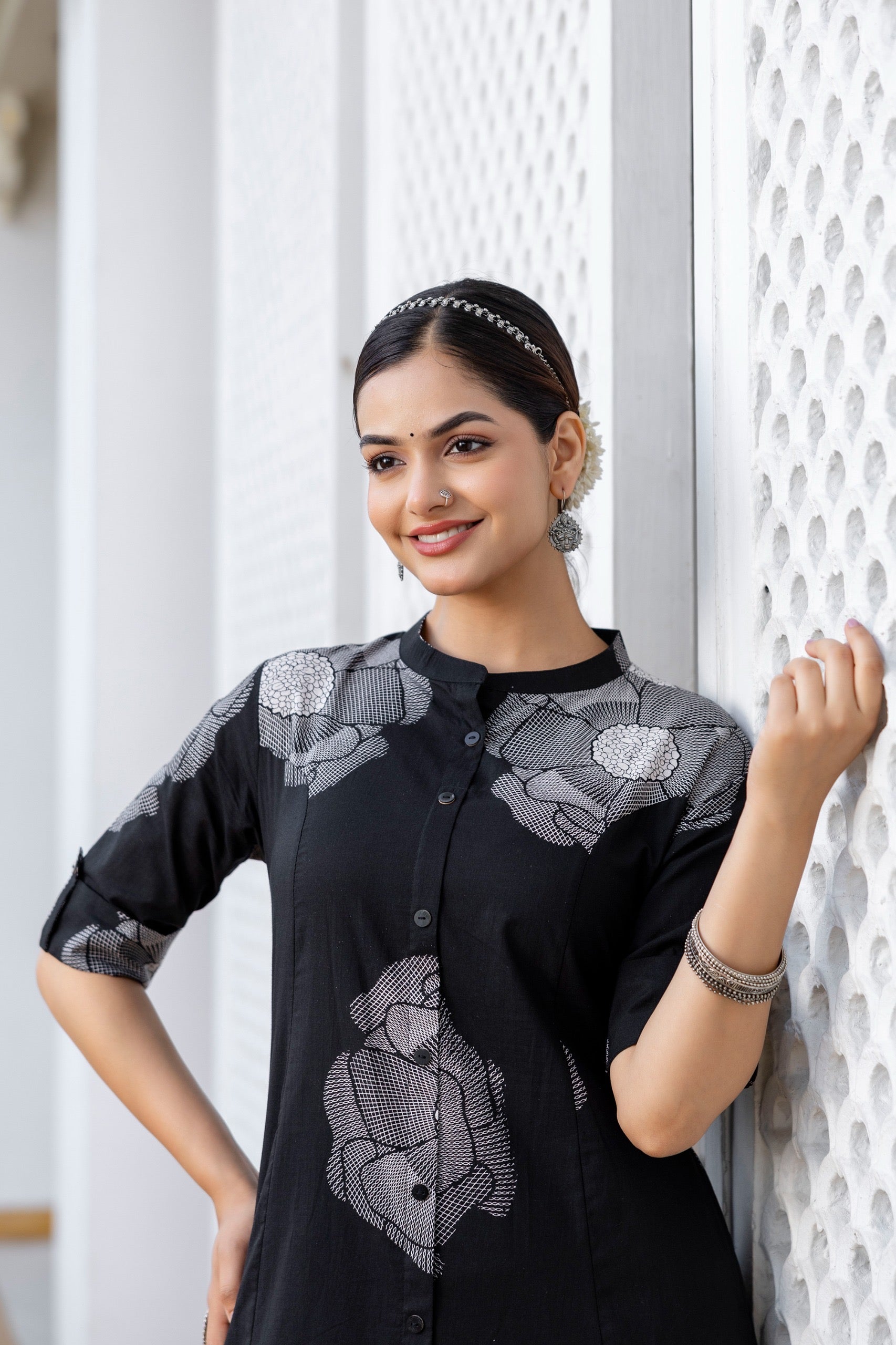 Arvika Cotton A-line Coord Set