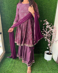 Muslin Sharara Set
