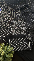 Sanchi Cotton Bandhani Straight Pant Set