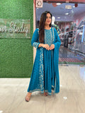 Premium Rayon Embroidered Anarkali Set