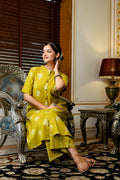 Cotton Floral Summerish A-line Kurta Set