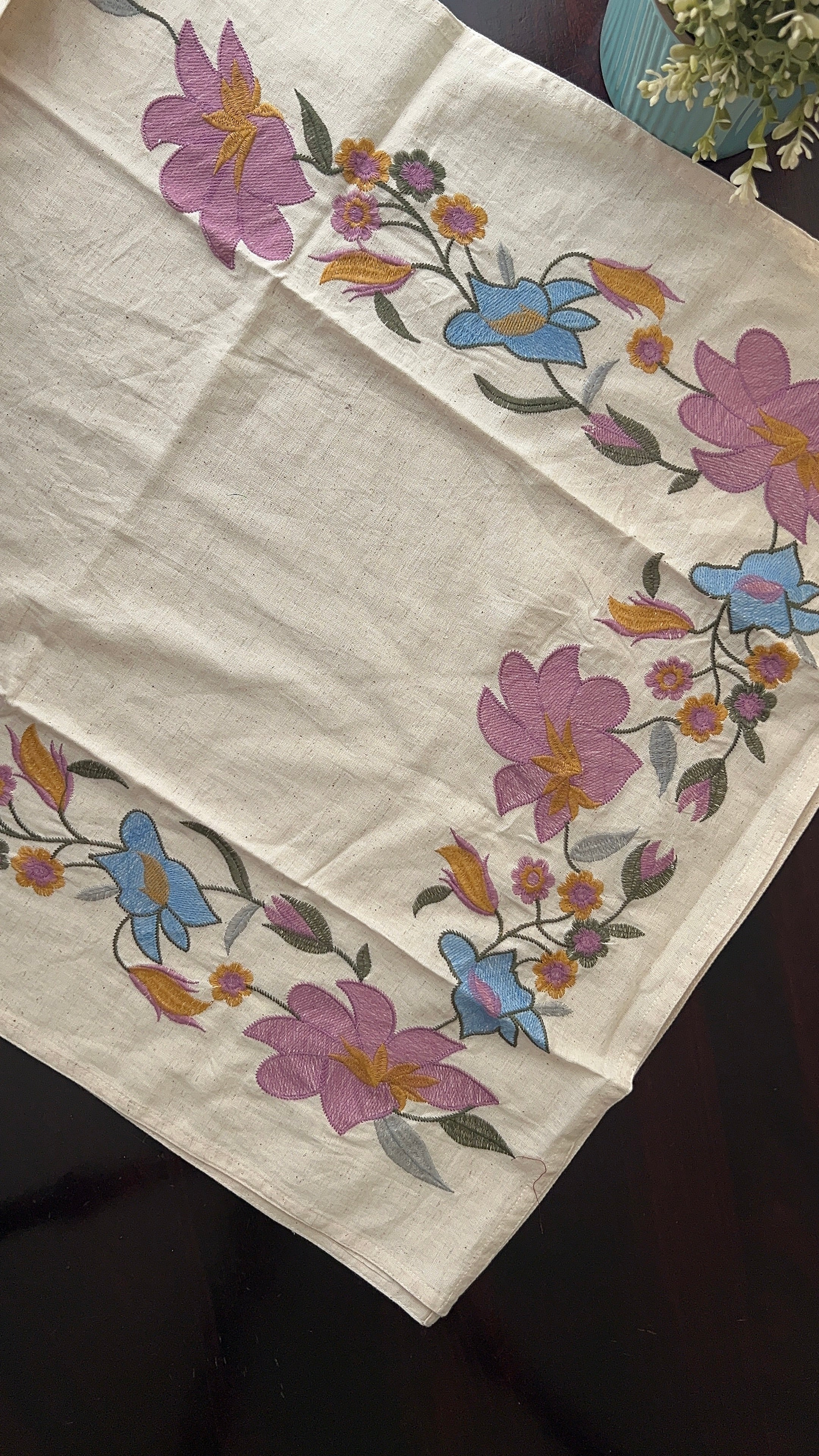 Nimrat Cotton Embroidered Pant Set - The Jaipur Studio