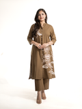 Mehreen Cotton A-line Plazo Set