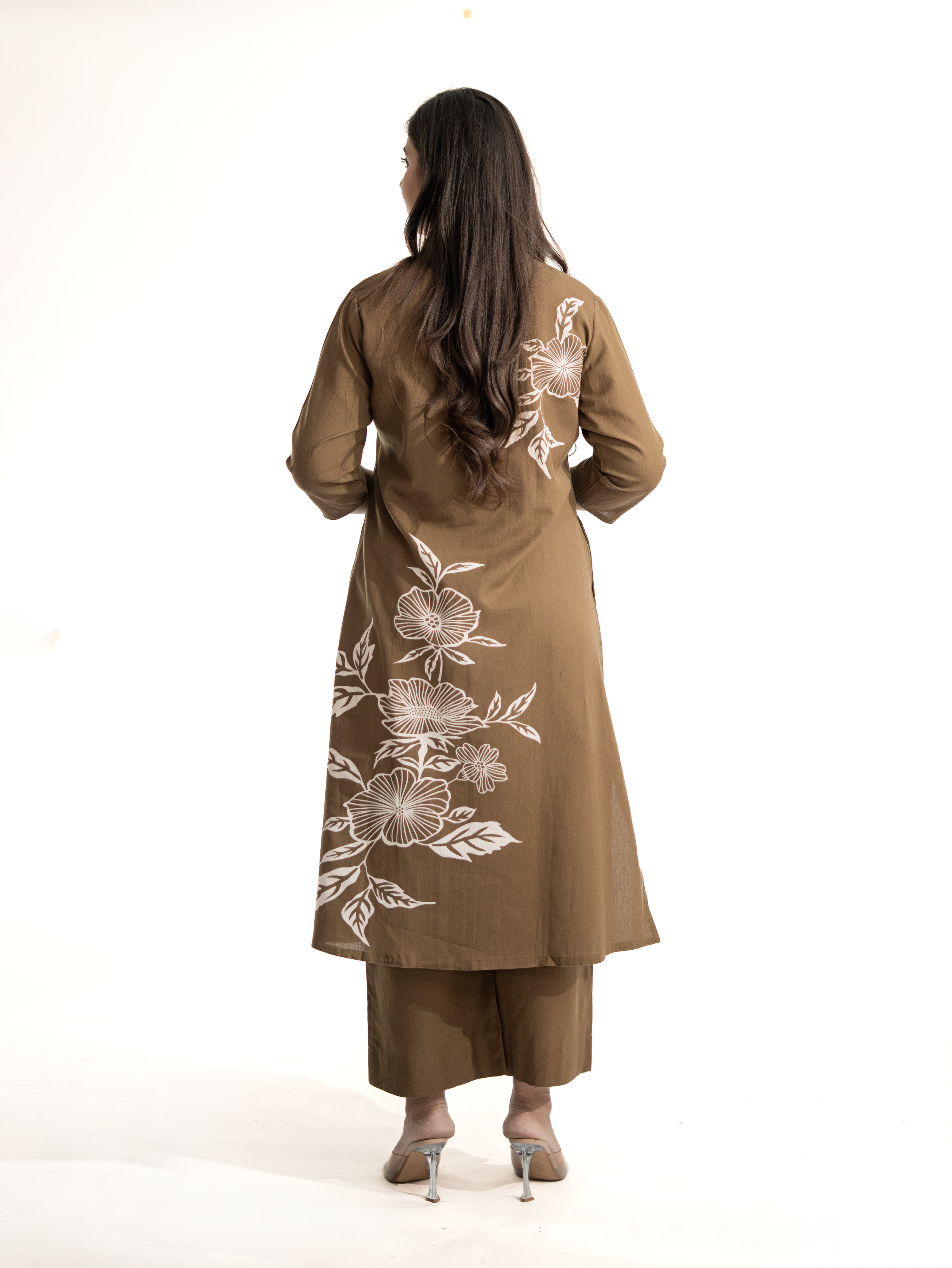 Mehreen Cotton A-line Plazo Set