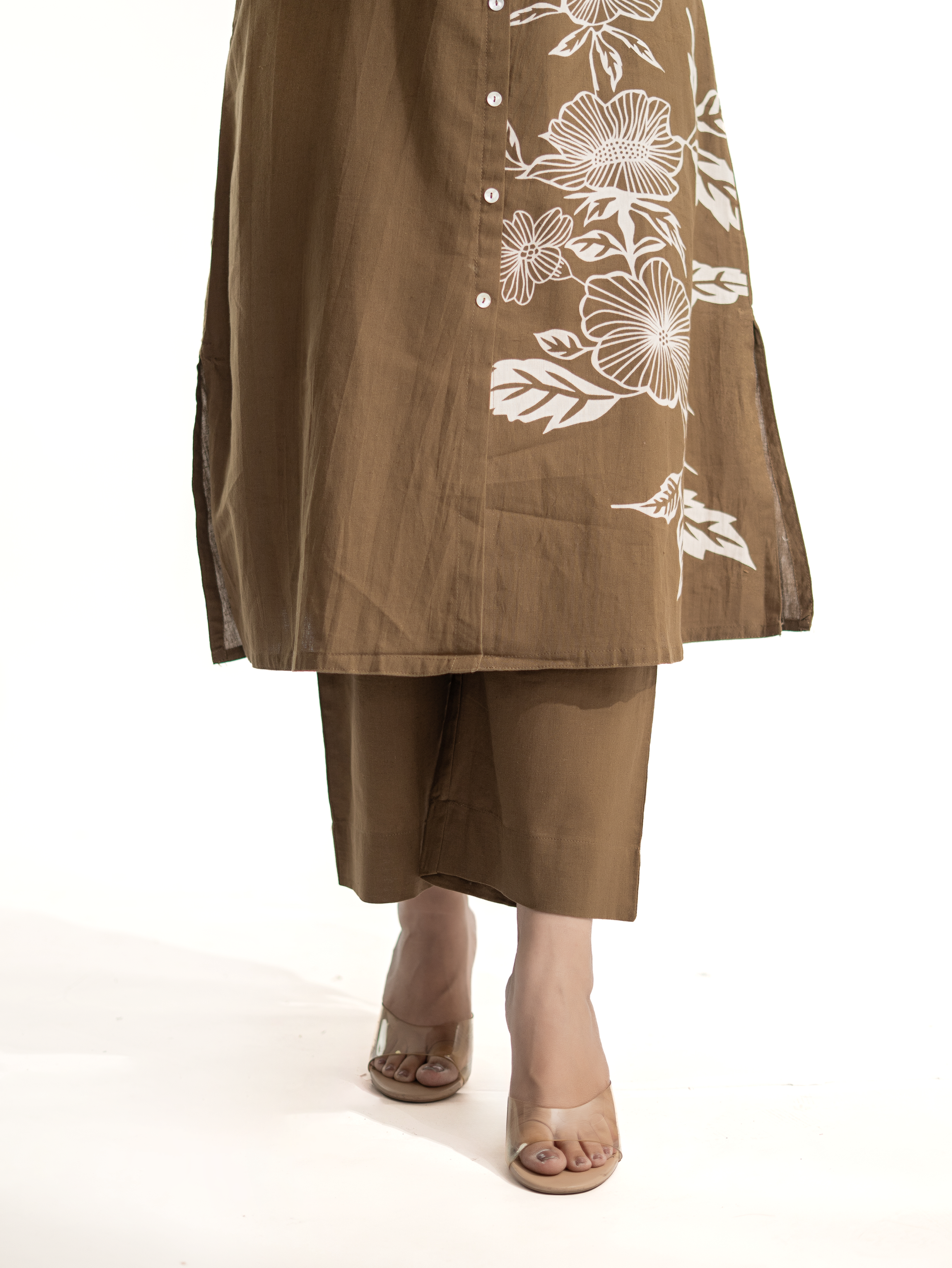 Mehreen Cotton A-line Plazo Set
