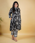 Mahira Muslin A-line Coord Set
