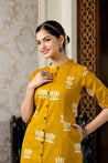 Cotton Lotus Summerish A-line Coord Set - The Jaipur Studio