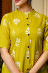 Cotton Floral Summerish A-line Coord Set - The Jaipur Studio