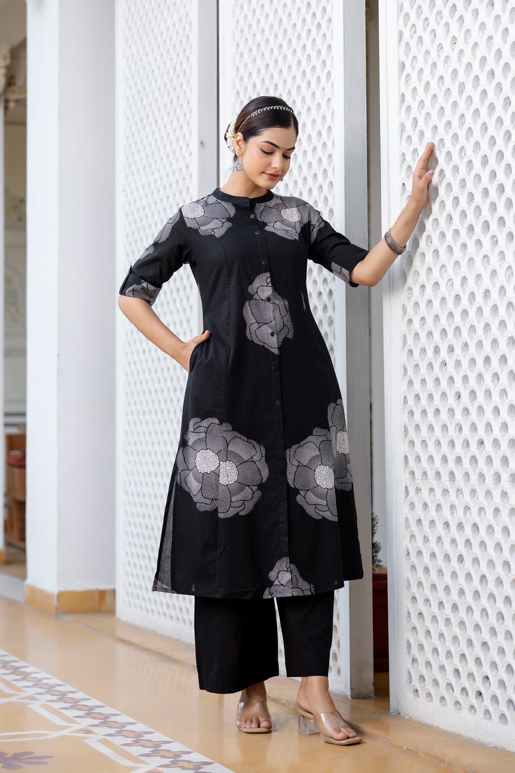 Arvika Cotton A-line Coord Set