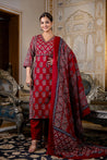 Noor Cotton Embroidered Pant Set - The Jaipur Studio