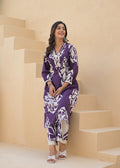 Mishika Cotton A-line Coord set
