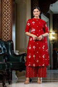 Azah Summerish Cotton A-line Coord Set