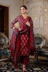 Noor Cotton Embroidered Pant Set - The Jaipur Studio