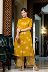 Cotton Lotus Summerish A-line Coord Set - The Jaipur Studio