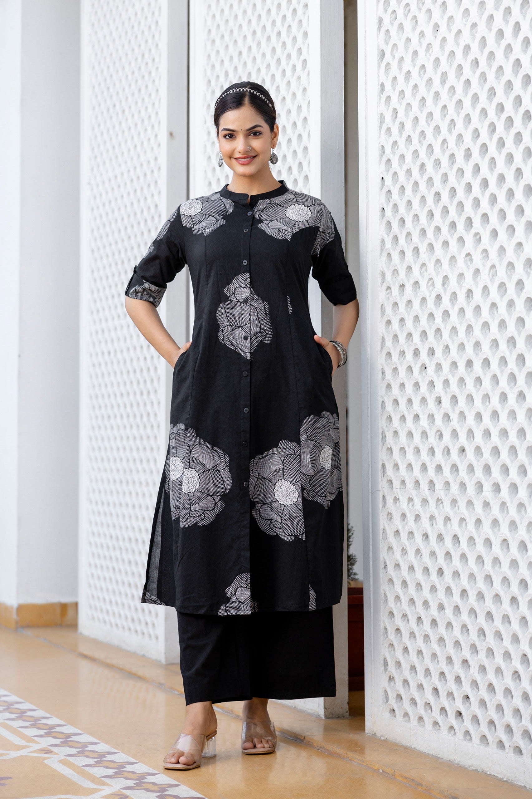 Arvika Cotton A-line Coord Set