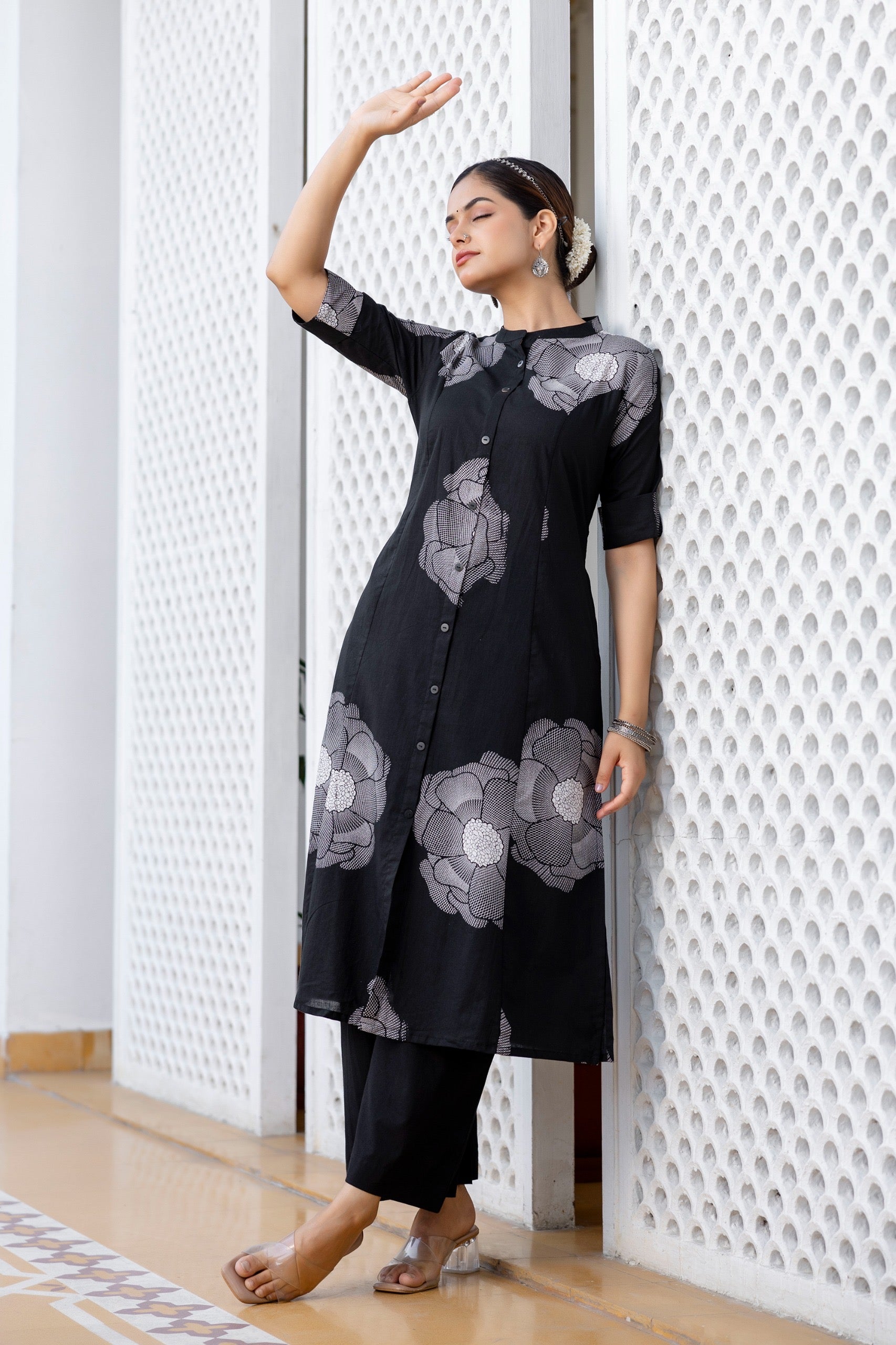 Arvika Cotton A-line Coord Set
