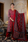 Noor Cotton Embroidered Pant Set - The Jaipur Studio