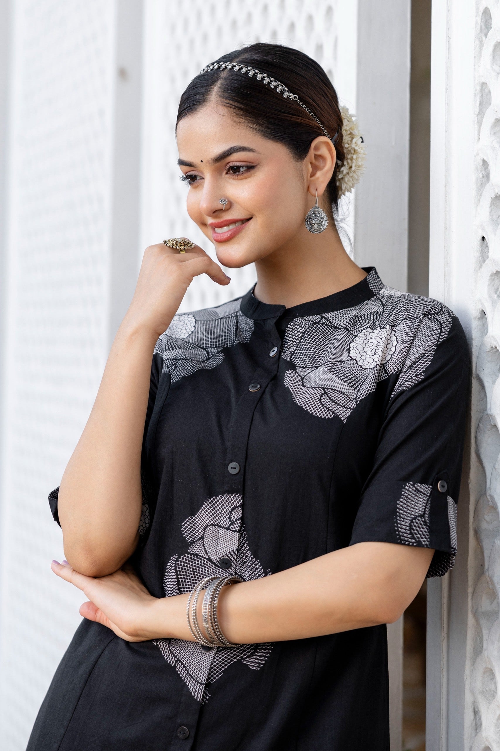 Arvika Cotton A-line Coord Set