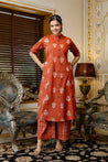 Cotton Floral Summerish A-line Coord Set - The Jaipur Studio