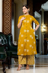 Cotton Lotus Summerish A-line Coord Set - The Jaipur Studio