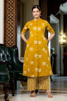 Cotton Lotus Summerish A-line Coord Set - The Jaipur Studio