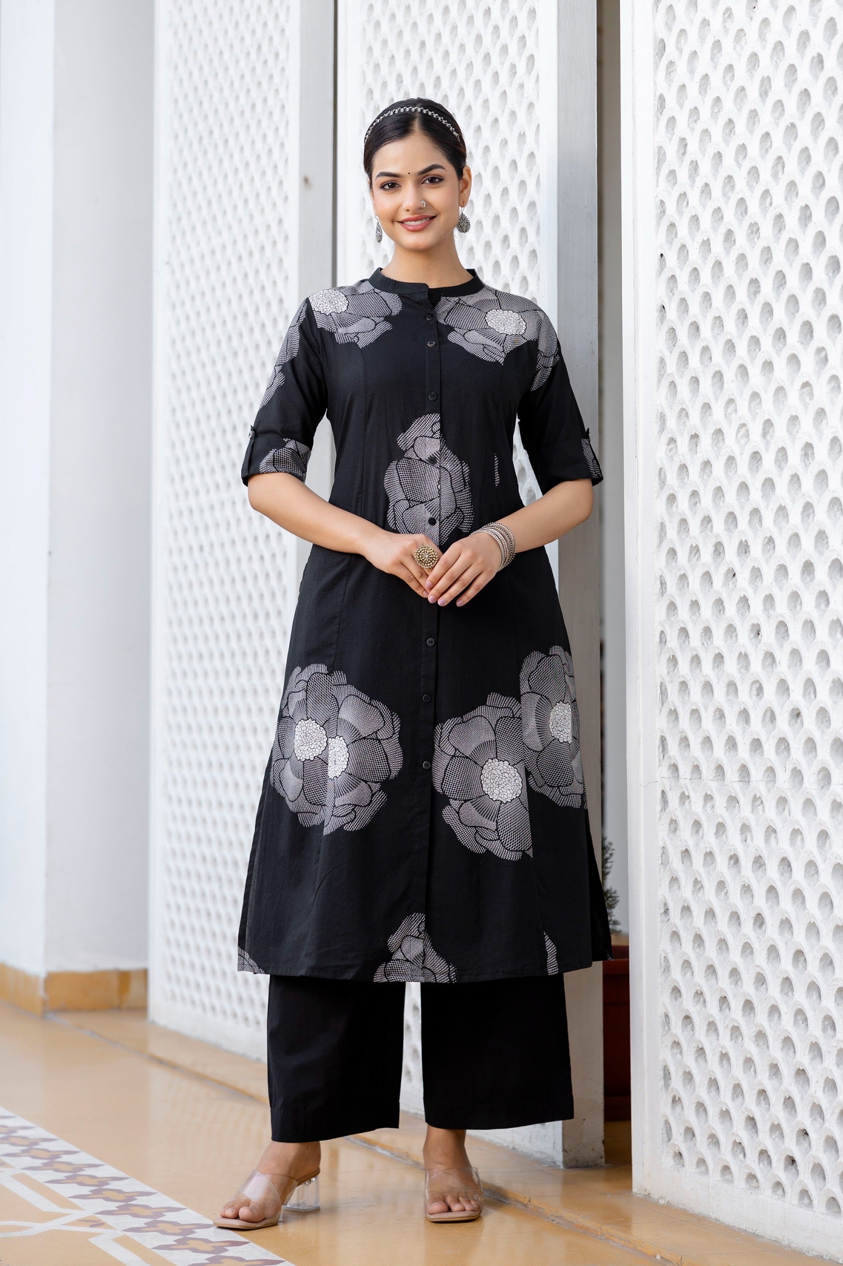 Arvika Cotton A-line Coord Set