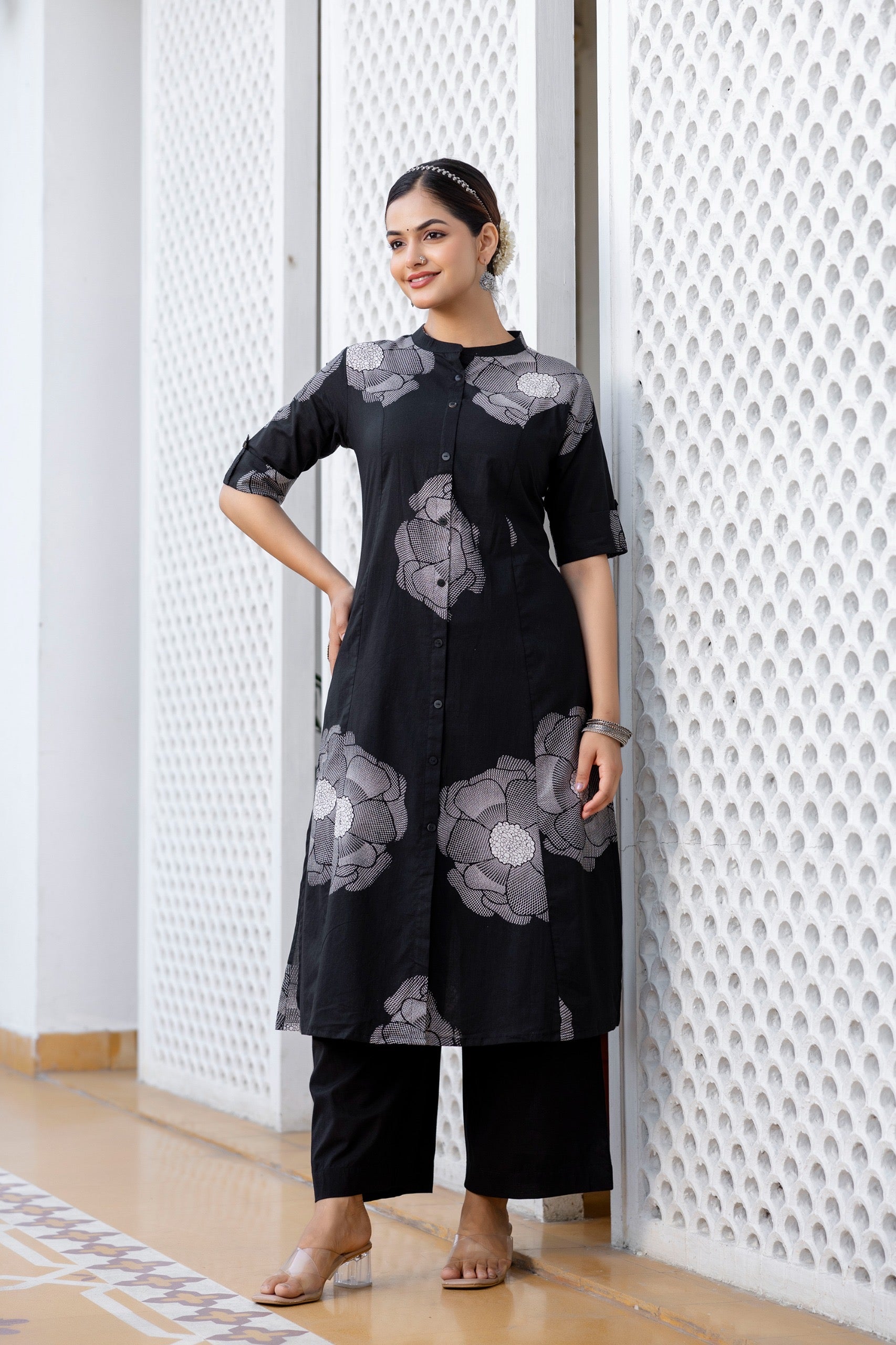 Arvika Cotton A-line Coord Set