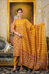 Sajda Cotton Embroidered Pant Set - The Jaipur Studio