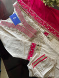 Pranjal Silk Festive HandEmbroidered Pant Set