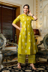 Cotton Floral Summerish A-line Coord Set - The Jaipur Studio