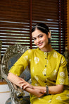 Cotton Floral Summerish A-line Coord Set - The Jaipur Studio