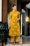 Cotton Lotus Summerish A-line Coord Set - The Jaipur Studio