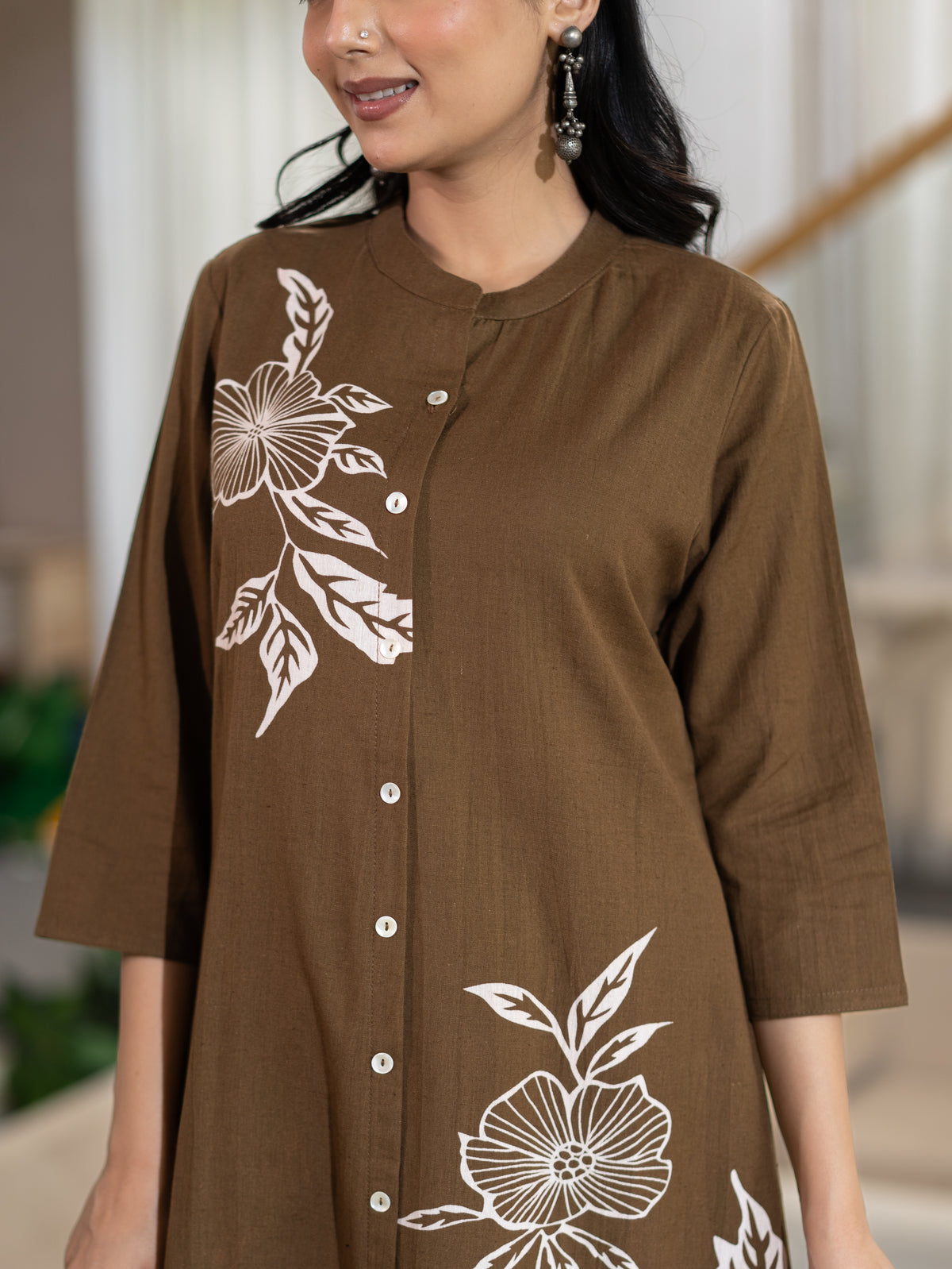 Mehreen Cotton A-line Plazo Set