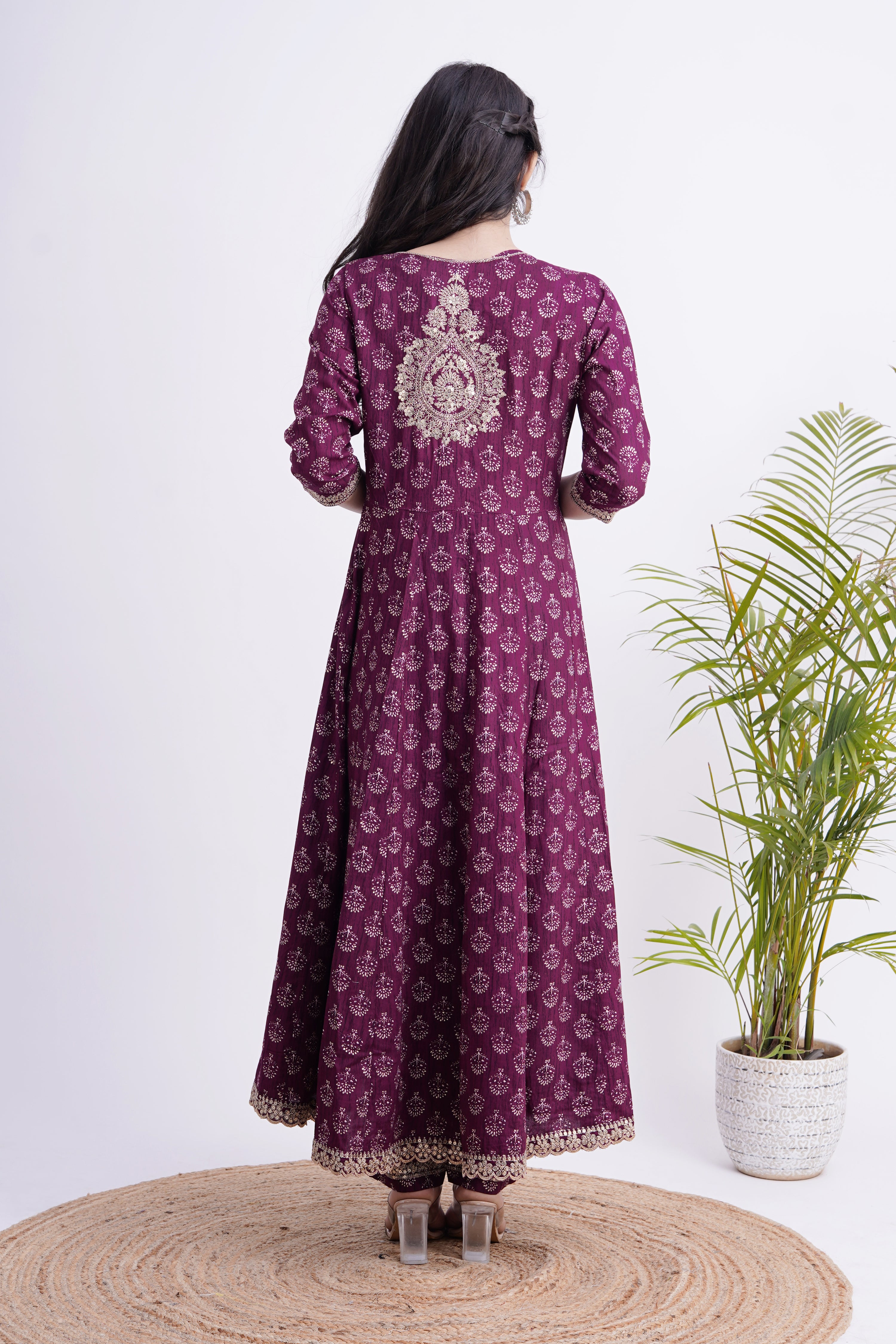 Kiara Rayon Heavy Embroidered Anarkali Set