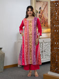 Latika MultiColor Strips A-line Cotton Kurta Set