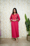 Saafi Cotton Mirror Deatailed Pant Set - The Jaipur Studio