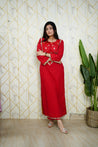 Saafi Cotton Mirror Deatailed Pant Set - The Jaipur Studio
