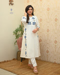 Tamanna Cotton Embroidered Pant Set