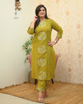 Chahat Cotton Embroidered Kurta Set