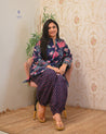 Gulnara Cotton Floral Farshi Salwar Coord Set - The Jaipur Studio