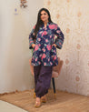 Gulnara Cotton Floral Farshi Salwar Coord Set - The Jaipur Studio